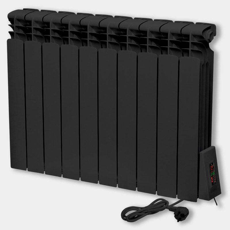 Електрорадіатор ERAFLYME ELITE BLACK 10R Електрорадіатор ERAFLYME ELITE BLACK 10R